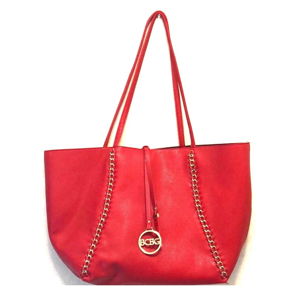 BCBG Paris • Red/Black Shoulder Bag